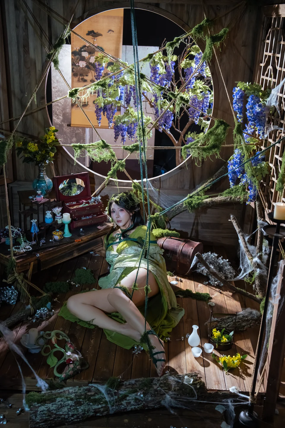 云溪溪 - &奶桃桃 苔缚 [93P,1V-3.38GB] tg@simisebaisi 【丝足阁】008.webp